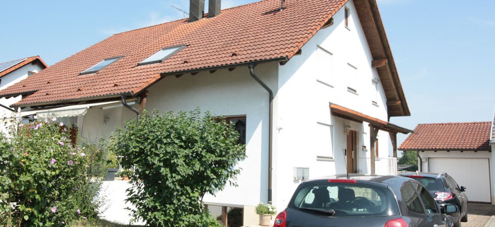 Doppelhaushälfte in Kippenheim kaufen – Idyllische Randlage & Einliegerwohnung Reihenhaus kaufen Kippenheim