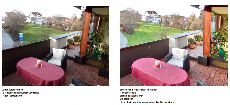 Professionelle Bildbearbeitung für Immobilienmakler 2